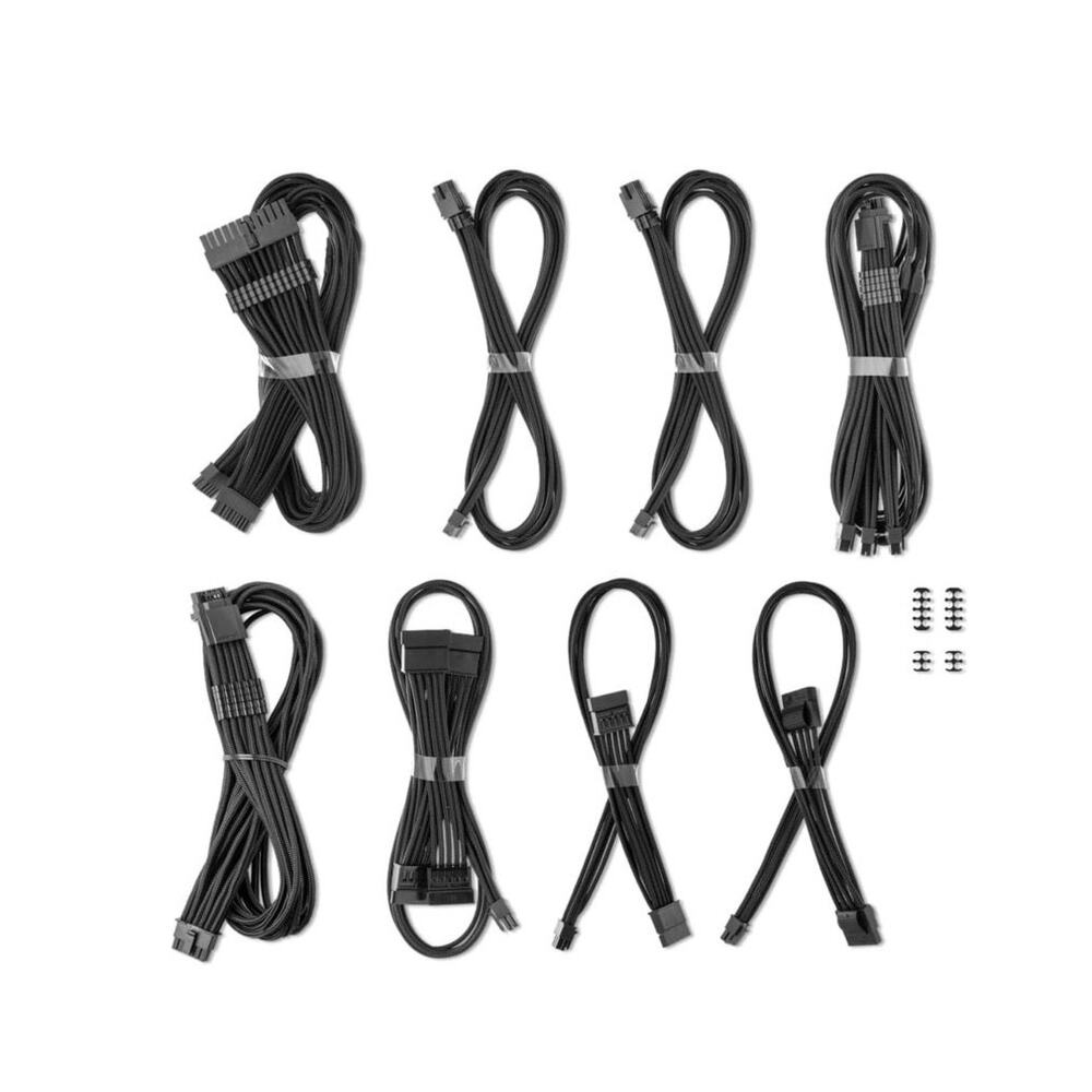 CableMod C-Series Pro ModMesh
12V12VHP Dual StealthSense Cable Kit Corsair Black - Picture 3 of 6
